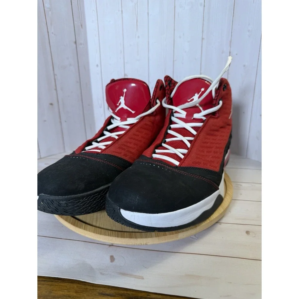 Air Jordan B'Mo Gym Red 580590-601 Men's Size 12 Basketball Shoes 2013 Clean